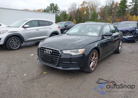 2015 Audi A6 2.0T Premium из США, поврежденный, VIN WAUGFAFC0FN035943